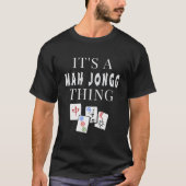 麻雀の世界 Tシャツ (正面)