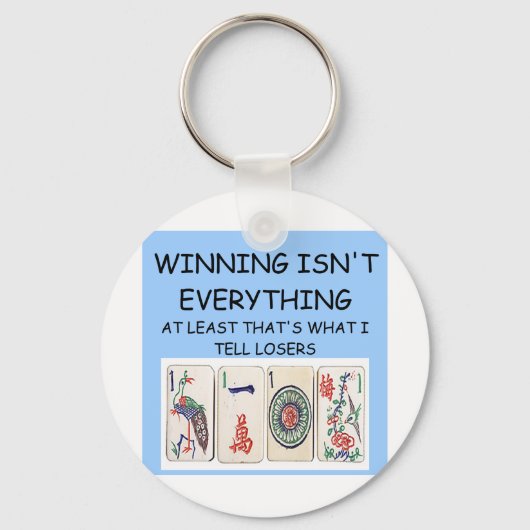 麻雀の勝者 キーホルダー (正面)