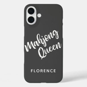 麻雀の女王のオリジナルグッズ iPhone 16 PLUSケース
