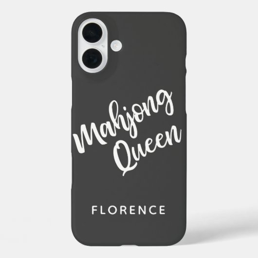 麻雀の女王のオリジナルグッズ Case-Mate iPhoneケース (裏面)