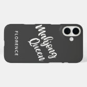 麻雀の女王のオリジナルグッズ Case-Mate iPhoneケース (裏面 (横))