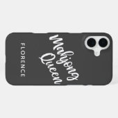 麻雀の女王のオリジナルグッズ iPhoneケース (裏面横)