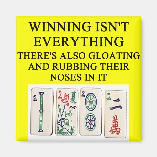 麻雀の恋人 マグネット (正面)