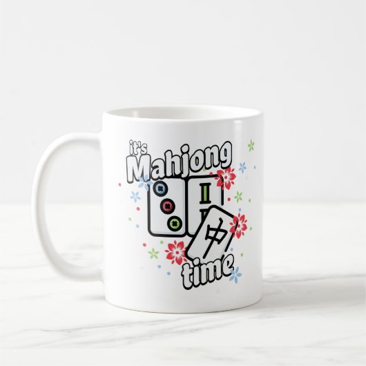 麻雀の時間だ！ コーヒーマグカップ (左)