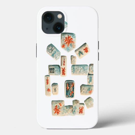 麻雀の牌 Case-Mate iPhoneケース (裏面)
