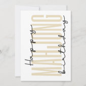 麻雀の誕生日 シーズンカード (正面)