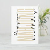 麻雀の誕生日 シーズンカード (スタンド正面)