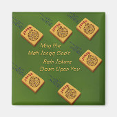 麻雀の願い マグネット (正面)