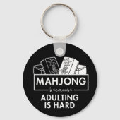 麻雀は姦淫が懸命 キーホルダー (正面)