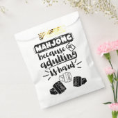 麻雀は姦淫が懸命 |麻雀おもしろい| フェイバーバッグ (封をした状態)