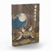 麻雀をする鳥のゲーム フォトブロック (左)