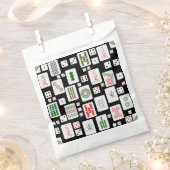 麻雀カードゲームサイコロ フェイバーバッグ (クリップ留めされた状態)