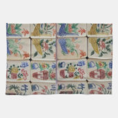 麻雀キッチンハンドタオル キッチンタオル (横)