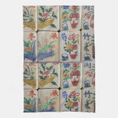 麻雀キッチンハンドタオル キッチンタオル (縦)