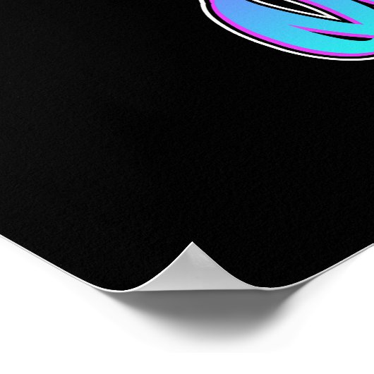 麻雀クイーンゲーム麻雀プレイヤーゲームグラフィック ポスター (角)