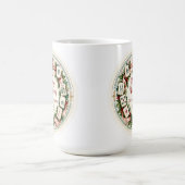 麻雀クリスマスマグカップ コーヒーマグカップ (中央)
