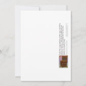 麻雀グリーンテーブルフラットカード 招待状 (裏面)