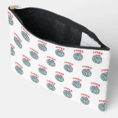 麻雀ゲームのシンボルジョカータイル アクセサリーポーチ (見開き)