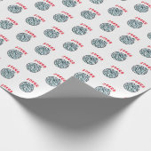 麻雀ゲームのシンボルジョカータイル ラッピングペーパー (角)