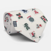 麻雀ゲームのタイル記号デザイン ネクタイ (ロール)