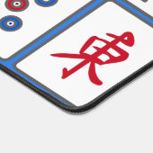 麻雀ゲームタイルデザインデスクマット デスクマット (コーナー)