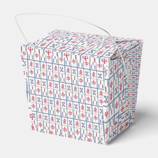 麻雀ゲームタイルデザインパーティーの好意ボックス フェイバーボックス (裏面サイド)