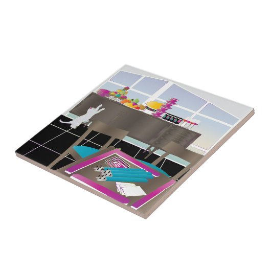 麻雀ゲームナイトタイル タイル (側面)