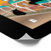 麻雀ゲーム夜猫ポスター ポスター (角)