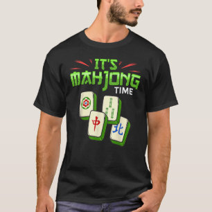 麻雀ゲーム麻雀オンラインプレイヤータイル Tシャツ