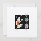 麻雀コイカード 招待状 (裏面)