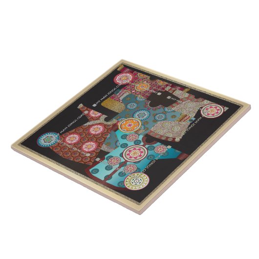 麻雀コート タイル (側面)