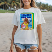 麻雀サマービーチクラブTシャツ Tシャツ