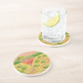 麻雀シックペインティングカクテル コースター (側面)
