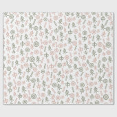 麻雀シンボル ラッピングペーパー (フラット)