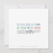 麻雀ジョーカーなしメルドフラットカード (裏面)