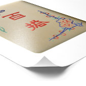 麻雀ジョーカーのタイル写真プリント フォトプリント (角)