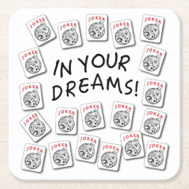 麻雀ジョーカー スクエアペーパーコースター