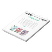 麻雀スコアパッド 花札 ノートパッド (回転)