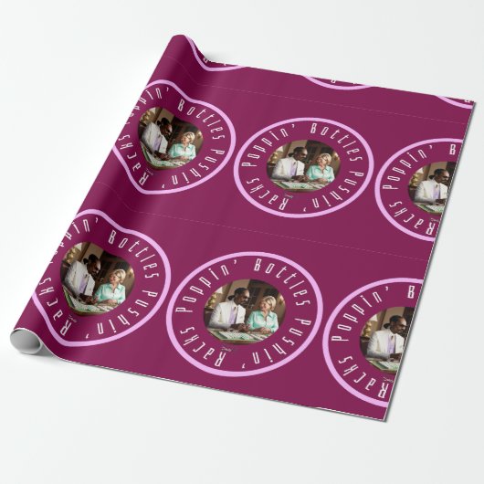 麻雀スヌープ・ドッグとマーサ・スチュワート「ラップ」 ラッピングペーパー (アンロールド)