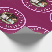 麻雀スヌープ・ドッグとマーサ・スチュワート「ラップ」 ラッピングペーパー (角)