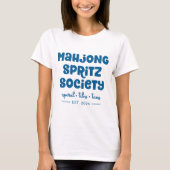 麻雀スプリッツソサエティ カクテルTシャツ Tシャツ (正面)