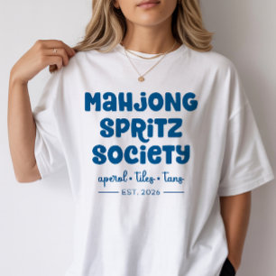 麻雀スプリッツソサエティ カクテルTシャツ Tシャツ