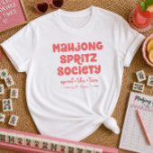 麻雀スプリッツソサエティ カクテルTシャツ Tシャツ