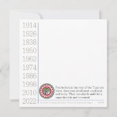 麻雀タイガー カード (裏面)