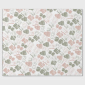 麻雀タイルとサイコロ ラッピングペーパー (フラット)