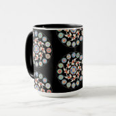 麻雀タイルマグ マグカップ (正面左)