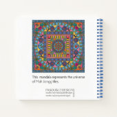 麻雀タイルマンダラノート ノートブック (裏面)