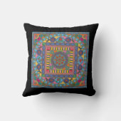 麻雀タイル曼荼羅枕 クッション (裏面)