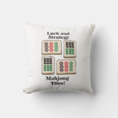 麻雀タイル運戦略プレイヤーファン クッション (正面)