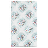 麻雀タイル青 スモールペーパーバッグ (裏面)